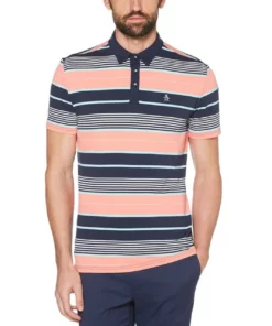 Original Penguin Roadmap Stripe Polo