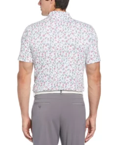 Polo Penguin Print Tropical Whimsical 9 Polo Penguin Print Tropical Whimsical -Golf Sales Store original penguin whimsical tropical print polo bright white 02 91742.1652883632