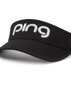 Ping Women's Tour Sport Visor -Golf Sales Store ping womens tour sport visor black white 01 48546.1676596039