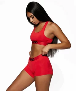 PSD Women's Solids Sports Bra -Golf Sales Store psd womens solids sports bra red 03 47132.1636747077