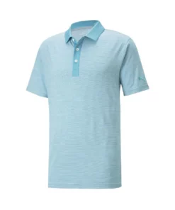 Puma Cloudspun Legend Polo -Golf Sales Store puma cloudspun legend polo dusty aqua 01 46562.1662133379