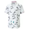 Puma Cloudspun Low Tide Polo -Golf Sales Store puma cloudspun low tide polo white black 01 07326.1676576106