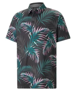 Puma Cloudspun Palm Leaf Polo