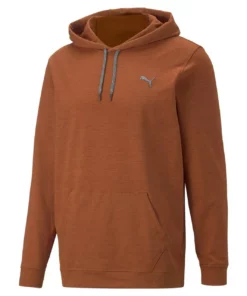 Puma Cloudspun Progress Hoodie -Golf Sales Store puma cloudspun progress hoodie warm chestnut heather 01 06223.1662134278