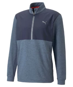 Puma Cloudspun WRMLBL 1/4 Zip -Golf Sales Store puma cloudspun wrmlbl 1 4 zip navy blazer evening sky 01 56524.1678219625