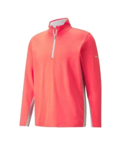 Puma Gamer 1/4 Zip -Golf Sales Store puma gamer 1 4 zip hot coral 01 60372.1662670150