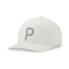 Puma Gust O'Wind P Snapback Hat -Golf Sales Store puma gust o wind p snapback hat white quiet shade 01 13264.1660838278