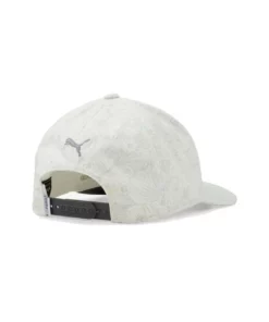 Puma Gust O'Wind P Snapback Hat -Golf Sales Store puma gust o wind p snapback hat white quiet shade 02 12445.1660838278