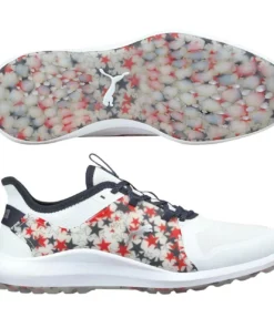 Puma Men' Shoe Blazer/High Ignite Fasten8 Limited Edition Risk Golf Usa Red White/Navy