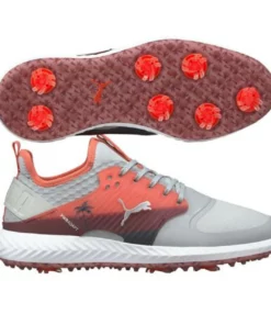 Puma Peach/Zinfandel Men' Golf Shoe Ignite Pwradapt Limited Edition Caged Palm High Rise/Georgia