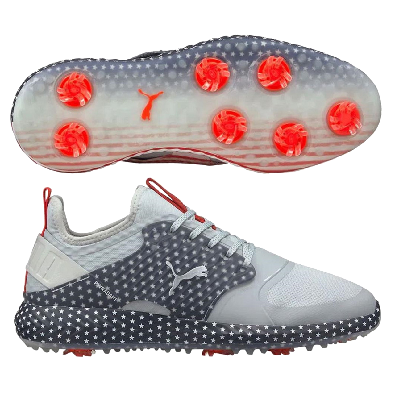 Puma Pwradapt Men' Shoe Blazer/High Limited Edition Golf Risk Caged Usa High Rise/Navy Red 3 Puma Pwradapt Men' Shoe Blazer/High Limited Edition Golf Risk Caged Usa High Rise/Navy Red