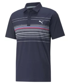 Puma Mattr Canyon Polo -Golf Sales Store puma mattr canyon polo navy blazer lavender pop 01 83717.1662137882