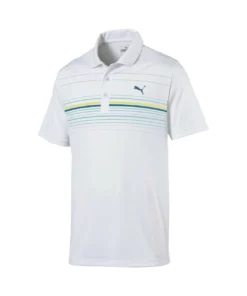 Puma Mattr Canyon Polo -Golf Sales Store puma mattr canyon polo white maize 01 99666.1662137881