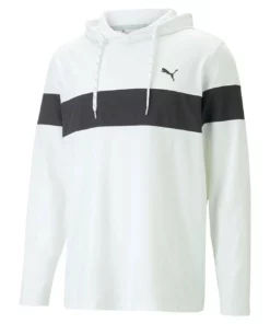 Puma Mattr Colorblock Hoodie -Golf Sales Store puma mattr colorblock hoodie white black 01 47852.1678220001