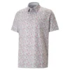 Puma Mattr Florals Polo -Golf Sales Store puma mattr florals polo high rise flamingo pink 01 87489.1678825378