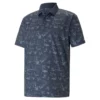Puma Mattr Lagoon Polo -Golf Sales Store puma mattr lagoon polo navy blazer evening sky 01 07521.1678827778