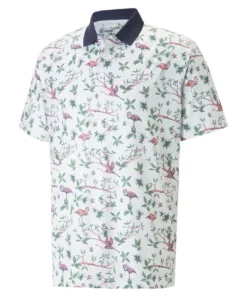 Puma Mattr Lagoon Polo 8 Puma Mattr Lagoon Polo -Golf Sales Store puma mattr lagoon polo white flamingo pink 01 86587.1678827779