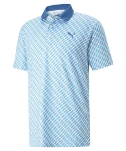 Puma Mattr Pineapples Polo -Golf Sales Store puma mattr pineapples polo lake blue 01 36336.1676594527