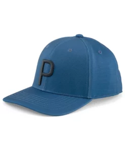 Puma P Hat -Golf Sales Store puma p hat lake blue ash gray 01 34627.1678809188