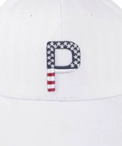 Pars &Amp; Stripe Puma Hat P Classic -Golf Sales Store puma pars and stripes p classic hat white 04 09825.1645028191