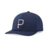 Puma Pars &Amp; Stripes P Snapback Hat -Golf Sales Store puma pars and stripes p snapback hat navy blazer 01 85054.1645027105