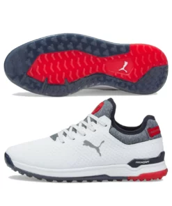 Puma Men' Shoe Proadapt Alphacat Golf -Golf Sales Store puma proadapt alphacat golf shoes white navy blazer high risk red 01 62207.1649191813