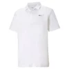 Puma Tech Pique Moving Day Polo -Golf Sales Store puma tech pique moving day polo white 01 11256.1659042763