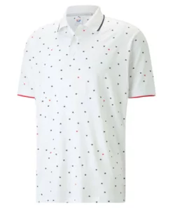 Puma Volition Skylight Polo -Golf Sales Store puma volition skylight polo white navy blazer 01 75603.1678306079