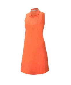Puma Women's Cruise Dress -Golf Sales Store puma womens cruise dress hot coral 01 25525.1645125587