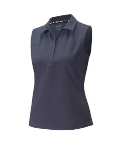 Puma Women's Harding Sleeveless Polo -Golf Sales Store puma womens harding sleeveless polo navy blazer 01 84941.1645122649