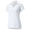 Puma Gust O Wind Polo Women' Mattr -Golf Sales Store puma womens mattr gust o wind polo white serenity 01 71228.1660832277