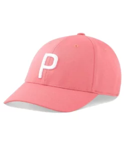 Puma Women's Pony P Hat -Golf Sales Store puma womens pony p hat rapture rose white 01 87882.1645040111