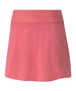 Puma Women's PWRSHAPE Solid Skort -Golf Sales Store puma womens pwrshape solid skort rapture rose 01 24560.1660834082