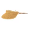 San Diego Hat Company Women' Knotty Visor -Golf Sales Store san diego hat company womens knotty visor natural 01 09119.1676584511