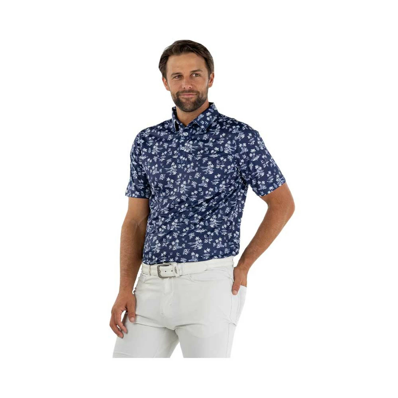 Straight Down Aloha Polo 4 Straight Down Aloha Polo - Image 2