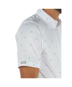 Straight Down Lucky Day Polo -Golf Sales Store straight down lucky day polo white 03 55863.1648579759