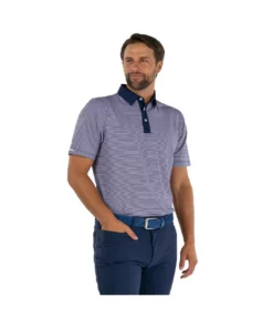 Straight Down Morgan Polo -Golf Sales Store straight down morgan polo indigo pink 02 61270.1644437840
