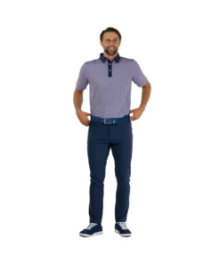 Straight Down Morgan Polo -Golf Sales Store straight down morgan polo indigo pink 03 82577.1644437841