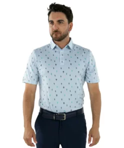 Straight Down Thirsty Polo