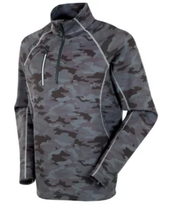 Allendale Pullover Superlitefx Stretch Thermal Half-Zip -Golf Sales Store sunice allendale superlitefx stretch thermal half zip layer charcoal camo 01 64526.1637001462