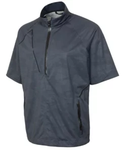 Flextech Sunice Sullivan Pullover Zephal Ultra-Stretch Waterproof Short Sleeve -Golf Sales Store sunice sullivan zephal flextech waterproof ultra stretch short sleeve jacket charcoal camo emboss black 01 29960.1636983285