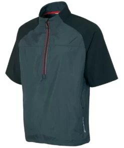 Sunice Winston Wind Shirt Packable Short Sleeve 12 Sunice Winston Wind Shirt Packable Short Sleeve -Golf Sales Store sunice winston short sleeve packable wind shirt charcoal black 01 31358.1634586590