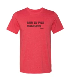 SWANNIES Red Is For Sundays Tee