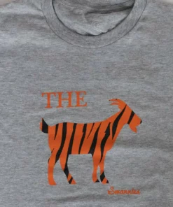 SWANNIES Tiger Goat Tee -Golf Sales Store swannies tiger goat tee gray heather 01 13965.1676581360