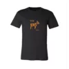 SWANNIES Tiger Goat Tee -Golf Sales Store swannies tiger goat tee heather black 01 62826.1676588180