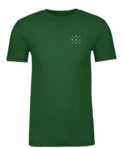 TaylorMade Cross Tee -Golf Sales Store taylormade cross tee heather forrest green 01 00063.1678212219