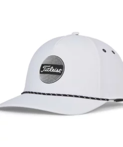 Titleist Boardwalk Rope Hat -Golf Sales Store titleist boardwalk rope hat white black 01 99468.1676587187