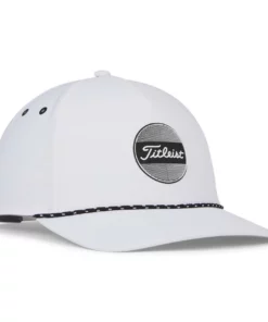 Titleist Boardwalk Rope Hat -Golf Sales Store titleist boardwalk rope hat white black 02 38480.1676585978
