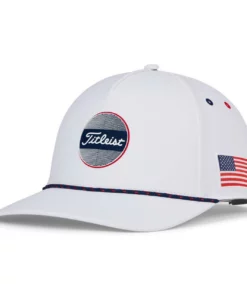 Titleist Boardwalk Rope Hat -Golf Sales Store titleist boardwalk rope hat white navy red 01 74703.1676594953