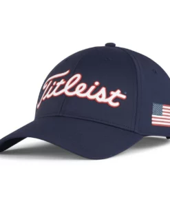 Titleist Usa Player Performance Hat -Golf Sales Store titleist players performance hat usa navy white red 01 58830.1676596688